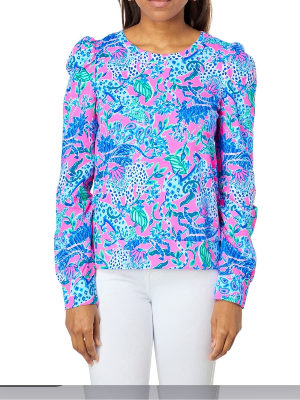 Lilly Pulitzer Jansen Sweatshirt size XS nwot